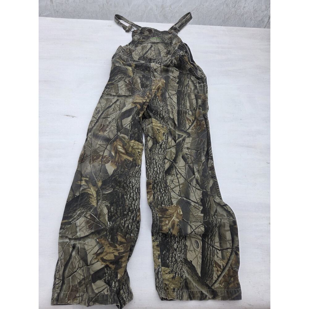 Remington Camouflage Overalls Youth 2XL (18) Realtree Hardwoods Camo 32x29